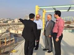  بازدید مدیرعامل صندوق ذخیره كاركنان شهرداری تهران از پروژه كیش