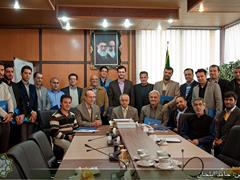جلسه شورای مدیران شرکت شهربان و حریم بان با حضور شریفی، مدیر عامل شرکت برگزار شد